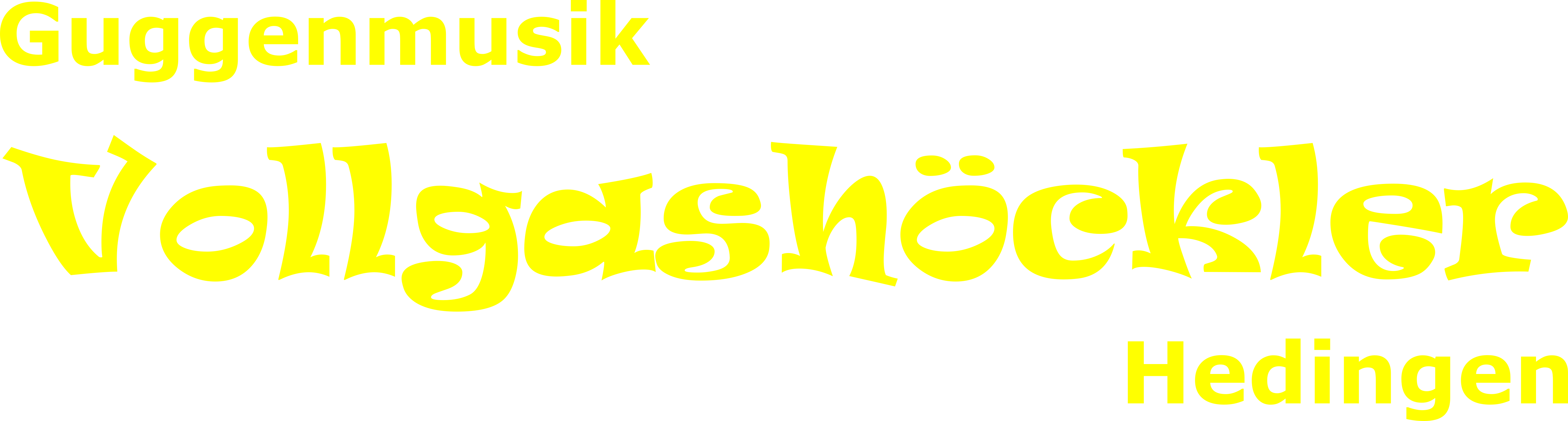 Guggenmusik Vollgashöckler Hedingen